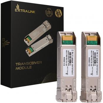 Extralink SFP+ 10G 1310nm SM LC 40km Paquete de 2