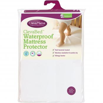 Clevamama Protector de colchón, bareja para cunas de bebé y capazos. Hipoalergénico y transpirable 70x140 cm