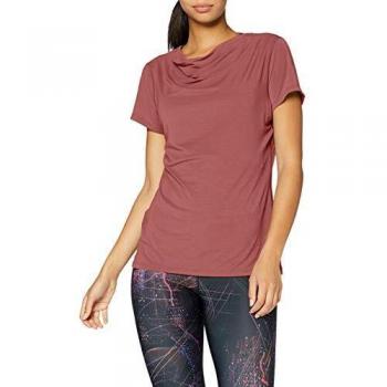 Odlo Shirt S/S Crew Neck Maha Camiseta, Mujer, Roan Rouge, S