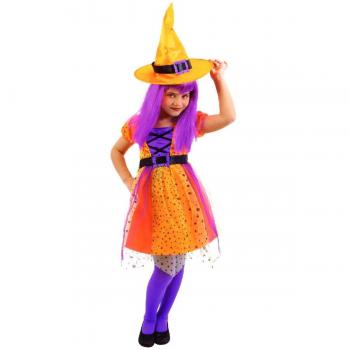 Disfraz de Bruja Naranja para niña Rubies Superstar Inf