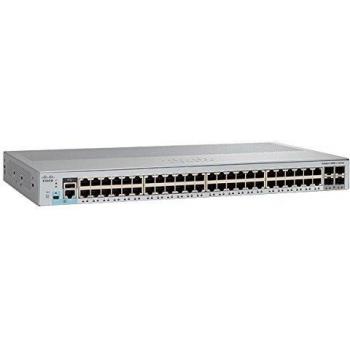Cisco Catalyst 2960L-48TS-LL Network Switch, 48 Gigabit Ethernet Ports, four 1 G SFP Uplink Ports, Fanless Operation, Enhanced Limited Lifetime Warranty