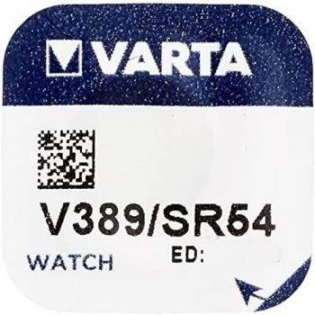 VARTA 10pcs Pilas de óxido Plata para Relojes V389