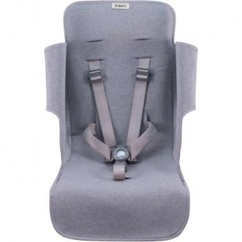 Colchoneta Jyoko para Silla Maclaren y Techno de Algodón y Espuma, compatible con modelos Quest y Techno, color Stone Grey