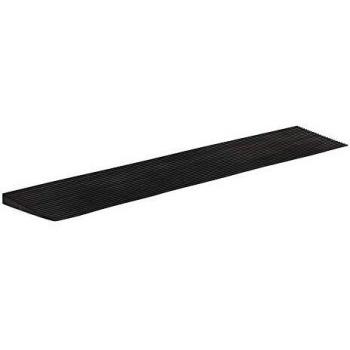 Rampa de Acceso Borde de Puerta 35x200x900mm, Superficie Antideslizante de Goma Maciza