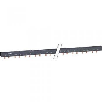Peine de Conexión Acti9 3P+N con 3 Auxiliares, 100A, 57 Módulos de 18mm - Schneider Electric