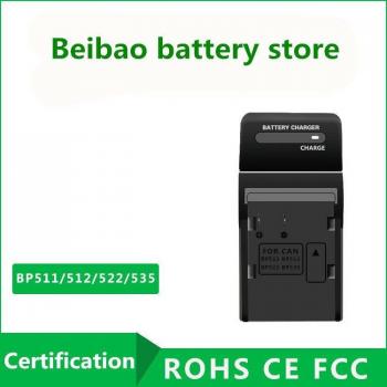Cargador de pared CB-5L para batería Canon BP508, BP511, BP511A, BP512, BP512A, BP522 y BP535 para cámaras digitales EOS 5D, 50D, 10D,