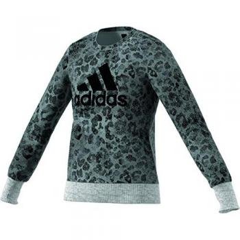 adidas YG Sudadera, Niñas, Gris / Negro