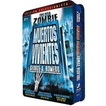 Trilogia Zombie George Romero Caja Metalica  3 BDs [Blu-ray]