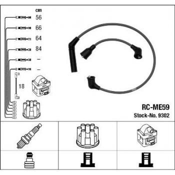 NGK 9302 HT LEAD SET