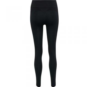 Mallas Hummel Cleaa Sin Costuras Talle XL Color Negro para Dama