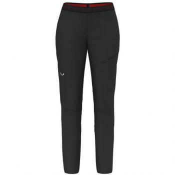 Pantalones largos Salewa Pedroc 2 Durastretch Light negros para mujer - talla S