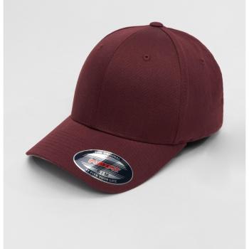 Flexfit Wooly Combed Cap - Maroon - Unisex - Size S/M