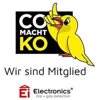 Ei Electronics 10-año-detectores de monóxido de carbono con pantalla LCD-pantalla y batería de litio