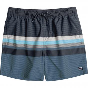 Bañador de hombre Billabong All Day Stripes Layback 16' azul marino - L