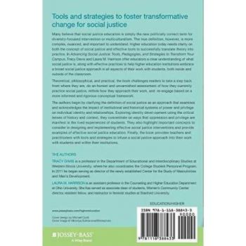Advancing Social Justice: Tools, Pedagogies, and Strategies to Transform Your Campus