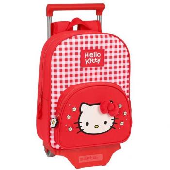 Mochila con Carro Hello Kitty Spring 26x34x11cm Safta