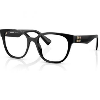 Miu Miu MU02VV 1AB1O1 Lentes Recetadas para Mujer Negros