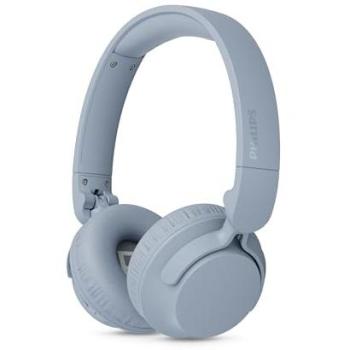 Auriculares On-Ear Philips TAH4000LB/00 Bluetooth Inalámbricos 70h, Color Azul Claro