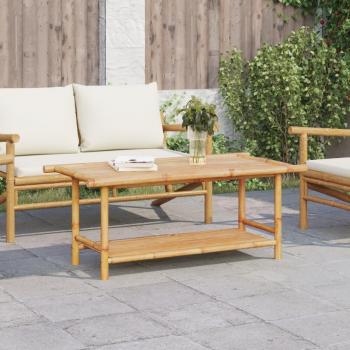 vidaXL Coffee Table 110x55x45 cm Bamboo