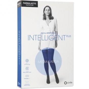 Farmalastic Novum Media Larga Intelligent Plus Compresión Normal Caviar Talla 1