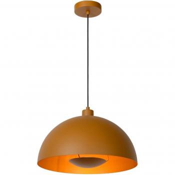 Lámpara Colgante Siemon de Acero Ø 40 cm en Amarillo Ocre