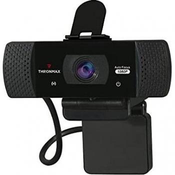 Webcam THRONMAX GO X1 Stream Pro, 1080p Full HD, Autofocus y Doble Micrófono