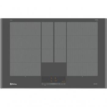 Placa de Inducción Balay 3EB980AH con Zona Flex y 3 Zonas de Cocción de 80.2 cm Color Gris