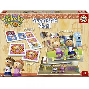 Educa Borrás Tickety TOC - Superpack con Juegos de Mesa 16381