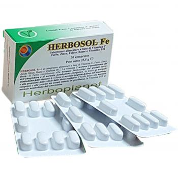 Herboplanet Herbosol Fe 25,5 mg 30 Comprimidos Blister
