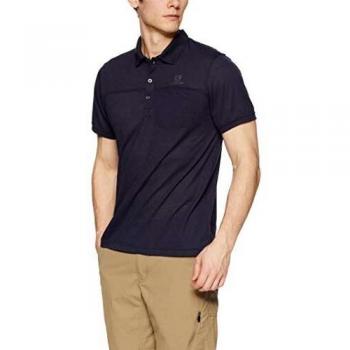 SALOMON Explore Polo Shirt, Hombre, Night Sky, S