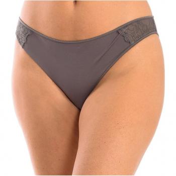 Braguita clásica con encaje y microfibra SELENE 3084