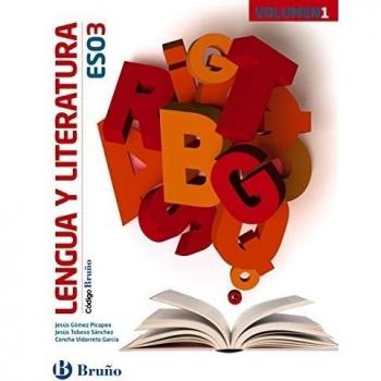Código Bruño Lengua y Literatura 3 ESO - 3 volúmenes - 9788469610060