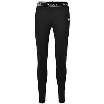 Kappa Yael Auth Leggings Mallas, Mujer, Black, S