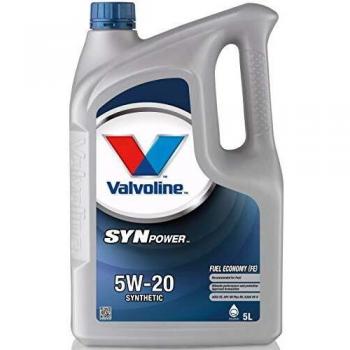 Motoröl 5W20 FE 5 Liter Valvoline SYNPOWER Mobil 5580026