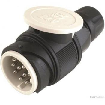 Conector de remolque HERTH+BUSS ELPARTS 51305650 - Conector eléctrico resistente y duradero para vehículos