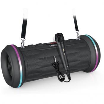 Altavoz Bluetooth Portátil con Micrófono, Radio, TWS, USB y Función Karaoke Q-yx8
