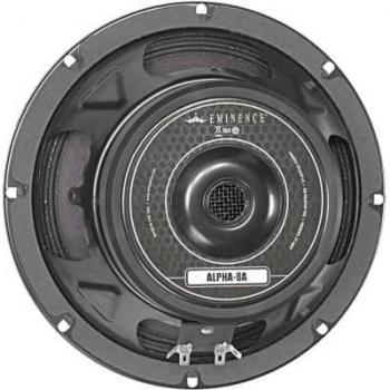 Eminence ALPHA-8A 8 125W Mid-Range Speaker Driver, 8 Ohm