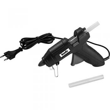 Pistola de Pegamento Caliente KWB 11mm, 16W, Incluye Barras de Pegamento, Tiempo de Calentamiento 3-5 Min, Temperatura Máxima 195°C