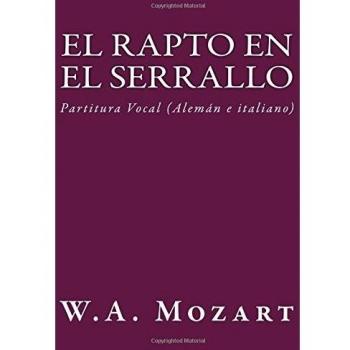 El Rapto en el Serrallo: Partitura Vocal