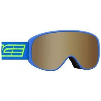 Salice 100TECH - Máscara de esquí SR Azul con Lente Tech S2-S4, Unisex, para Adulto, descripción de la Montura: Azul, única