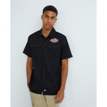 Camisa Dickies Clintondale Negro - Estilo clásico y comodidad en una prenda de hombre