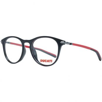 Gafas de Sol Ducati DA1002 50001 para Hombre - Modelo Clásico en Negro - Montura de Plástico Resistente - Lentes de 50mm X 44mm - Incluye Estuche Original