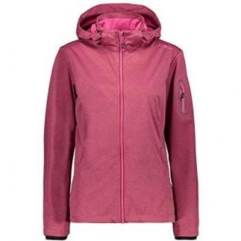CMP - Cazadora de mujer Softshell, Q1/2020., Mujer, color Goji Melange., tamaño 36