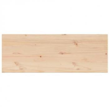 vidaXL Rectangular Solid Wood Pine Table Top 110x40x2.5 cm