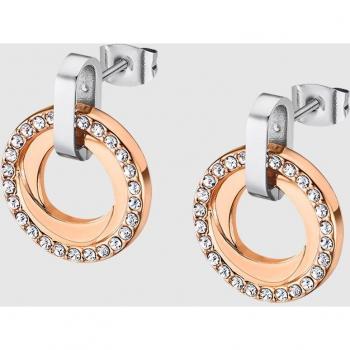Pendiente Lotus Style LS2176-4/3 Bliss de acero inoxidable con acabado brillante para mujer