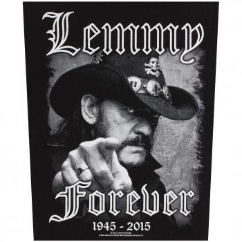 Motorhead Lemmy Forever negro Back patch