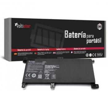 Batería para Portátil Voltistar BAT2177 Compatible con Asus X556 X556U X556UA X556UR X556UV, Negro, 7.6V