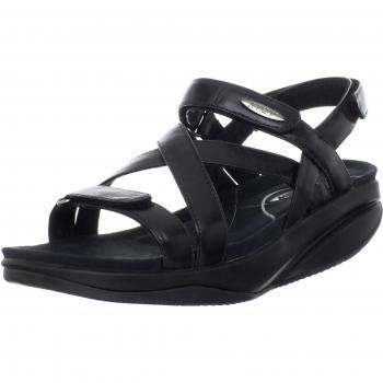 MBT Kiburi Women's Nappa Leather Sandals - Comfort in Black