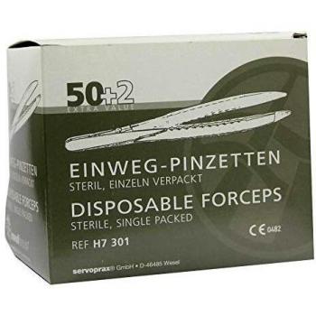 Pinzas estériles desechables