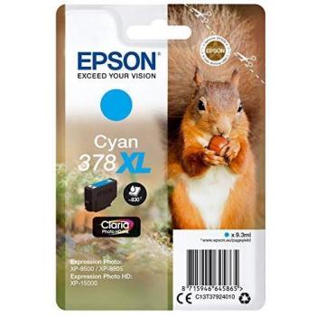Epson 378XL 9.3ml 830páginas Cian cartucho de tinta - Cartucho de tinta para impresoras